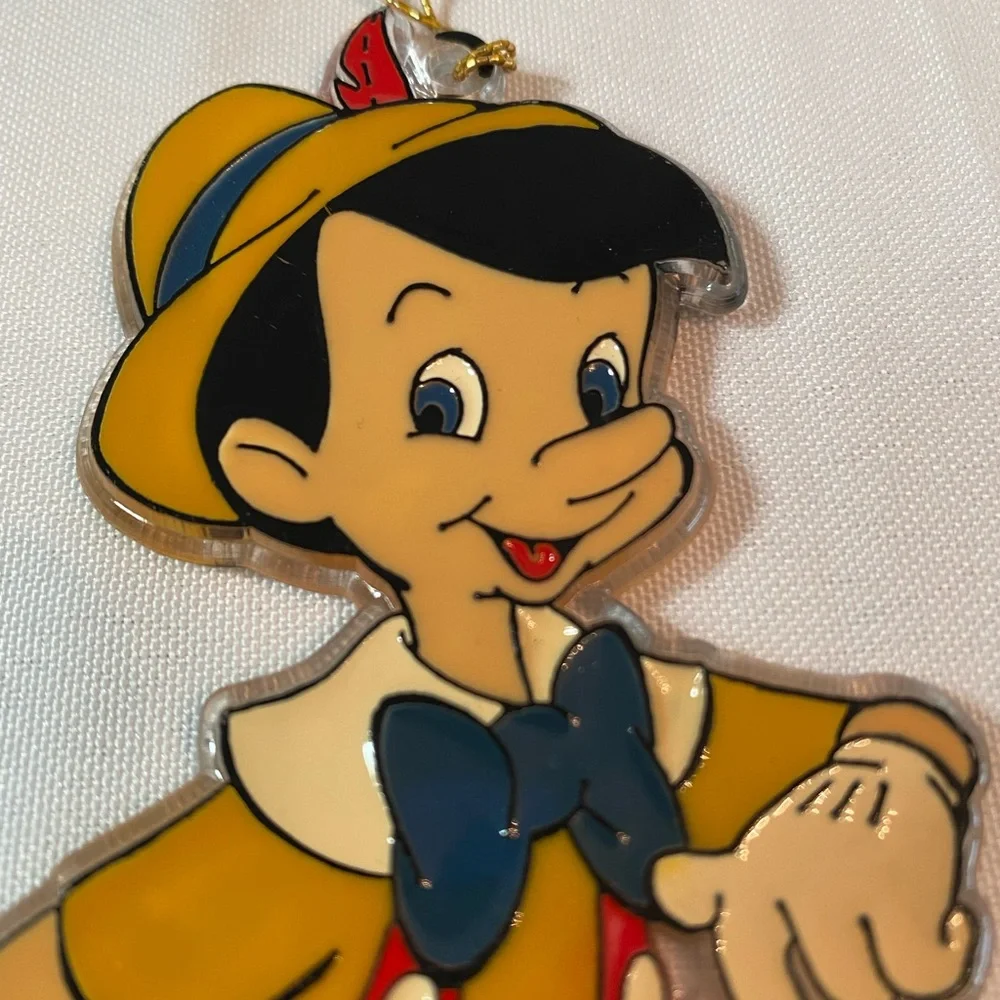 Walt Disney: Pinocchio plastic Christmas ornament